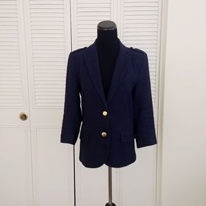 Gap Navy Blazer w/ Gold Buttons